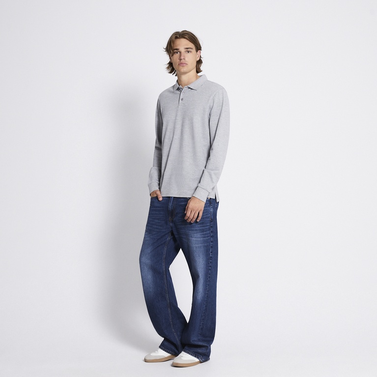 Long sleeve polo shirt "Aiden"
